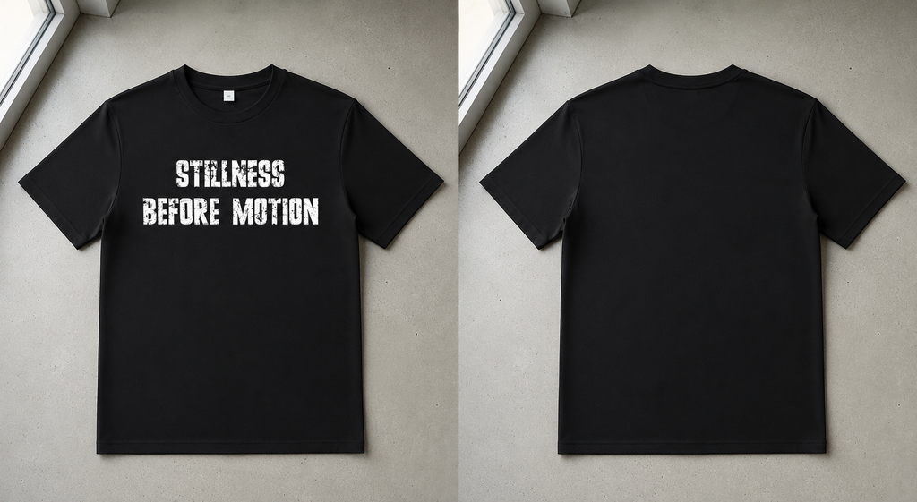 Stillness Before Motion Tee