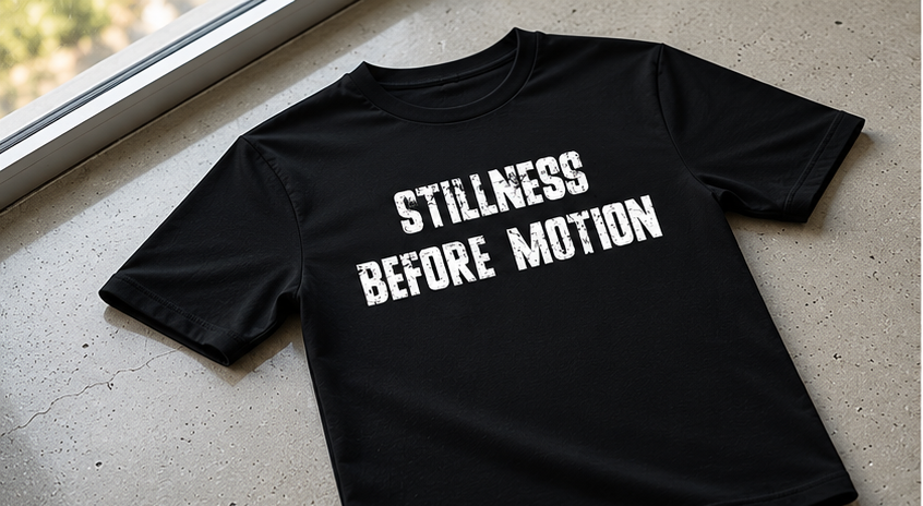 Stillness Before Motion Tee